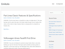 Tablet Screenshot of emikolo.com